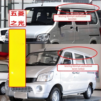 Wuling Light ablak esővédő (Zhiguang) — 4 darabos készlet, akril