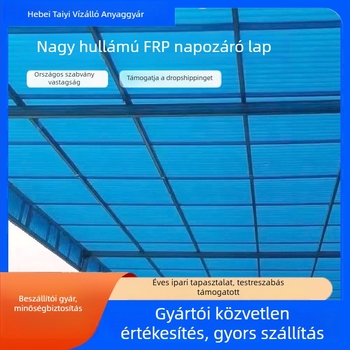 FRP világító panel – hullámos, üvegházi mennyezethez, Tai Yi