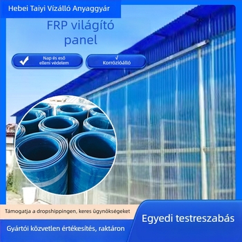 FRP világító panel – hullámos, üvegházi mennyezethez, Tai Yi