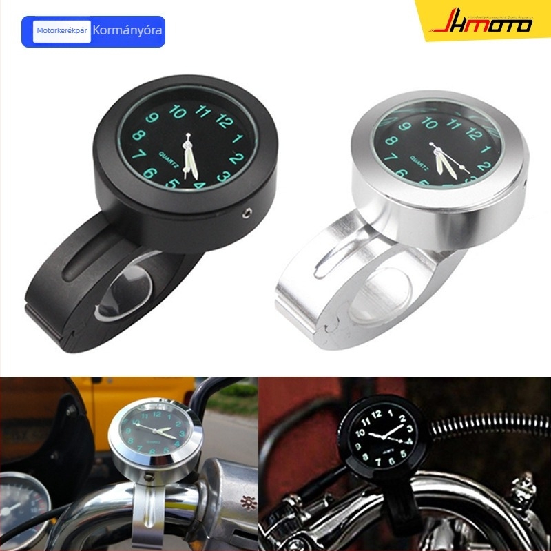 Motorkerékpár kormányóra – alumíniumötvözet, univerzális rögzítés, Harley Cruiser retro motorkerékpárhoz