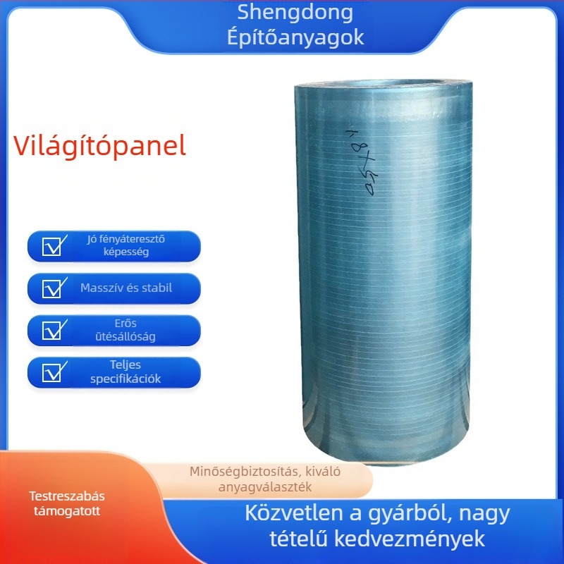 FRP világítópanel – átlátszó fényáteresztő tetőlapok, többfunkciós használatra (SD6844)