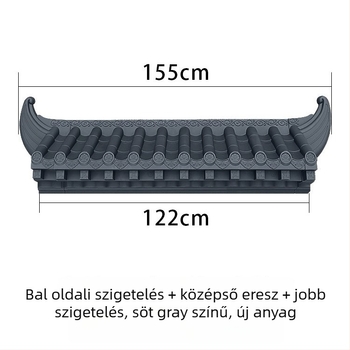 Beltéri 3D cserép tömítő lemez esővédővel, műgyanta cserép, PP anyag, Bear márka, Zhejiang származás, a ház esztétikájáért