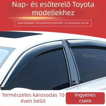 Esővédők az ablakokra a Toyota Prado, Prius, 4Runner, Tacoma és Land Cruiser modellekhez