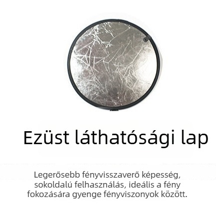 2-in-1 reflexiós és világító panel termékfotózáshoz | Típus: háttér anyag | Anyag: PVC | Alkalmazás: termékfotózás | Súly: 0,08 kg