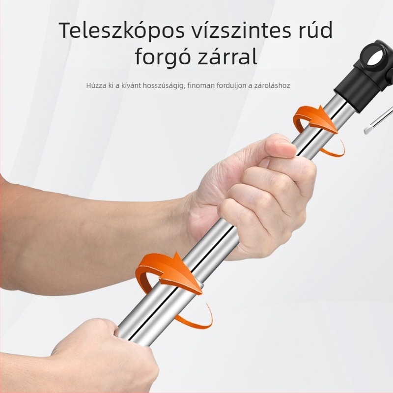 Termékfotózáshoz háttér-stativ rozsdamentes acélból, teleszkópos, Lei photo, súly 1,4 kg