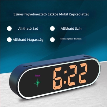 Gépkocsi vezeték nélküli HUD fej fölötti kijelző Beidou és GPS bemenet, USB táplálás, modell K15, típus 005, univerzális kompatibilitás