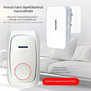 Vezeték nélküli videóajtócsengő CD-ML hosszú hatótávolságú interkom és SOS hívás