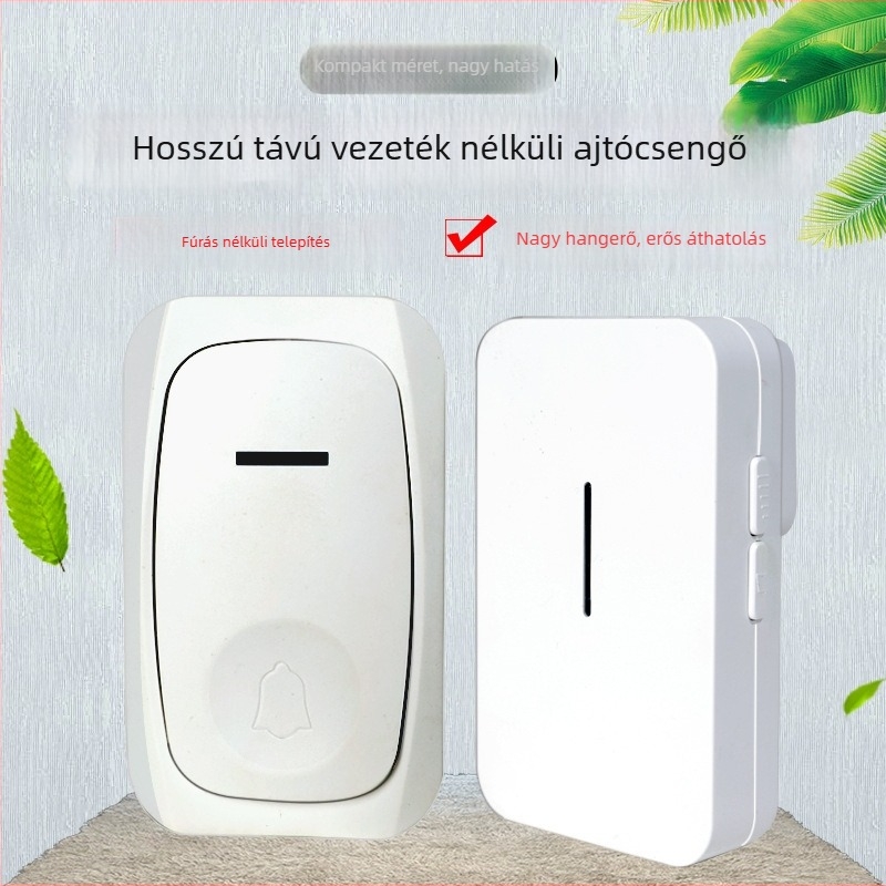 Vezeték nélküli videóajtócsengő CD-ML hosszú hatótávolságú interkom és SOS hívás