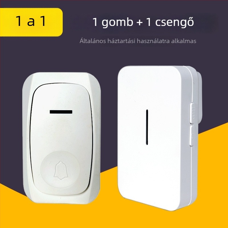 Vezeték nélküli videóajtócsengő CD-ML hosszú hatótávolságú interkom és SOS hívás