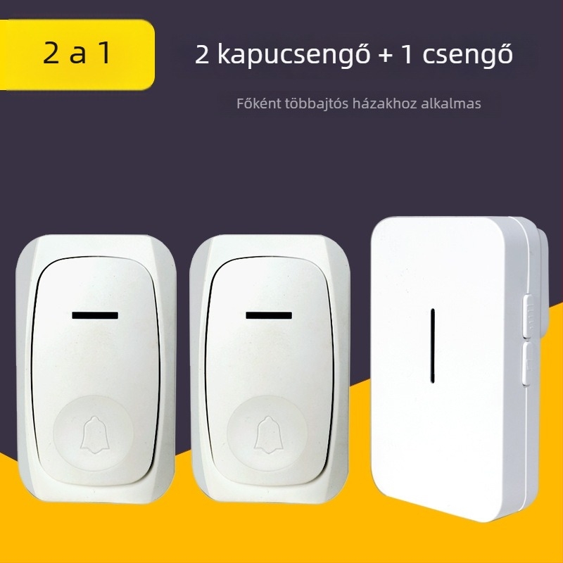 Vezeték nélküli videóajtócsengő CD-ML hosszú hatótávolságú interkom és SOS hívás