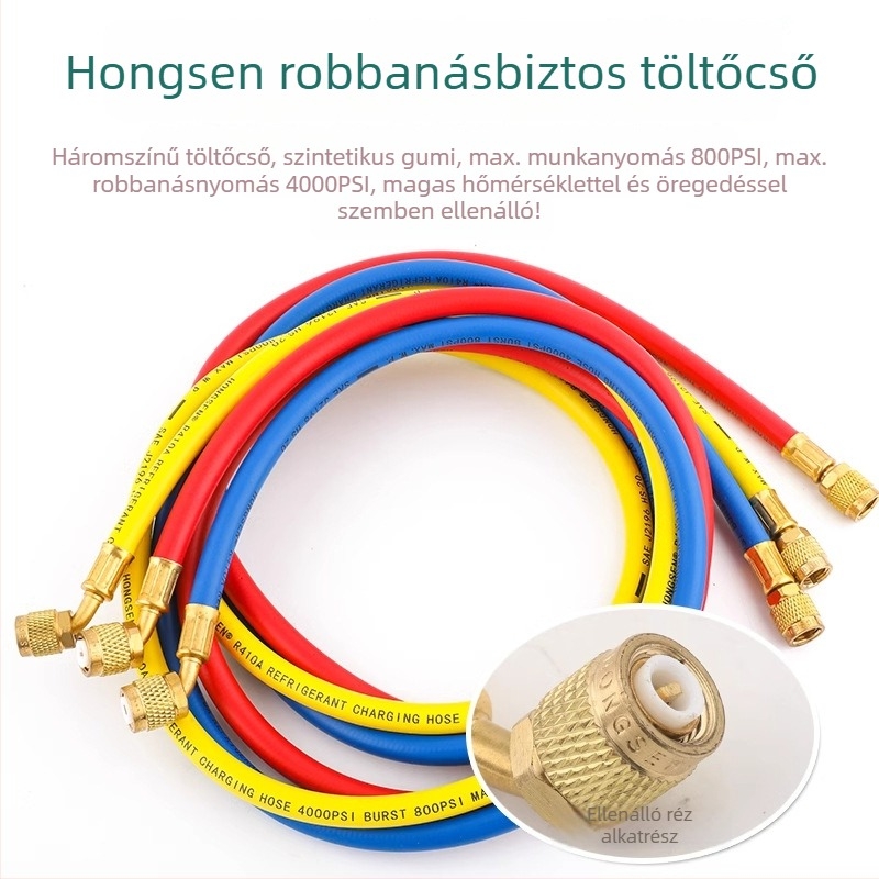 Diafragma nyomásmérő autóhűtőközege HS-236A-60, mérési tartomány 3.8, pontosság 1.6, közvetlen csatlakozás