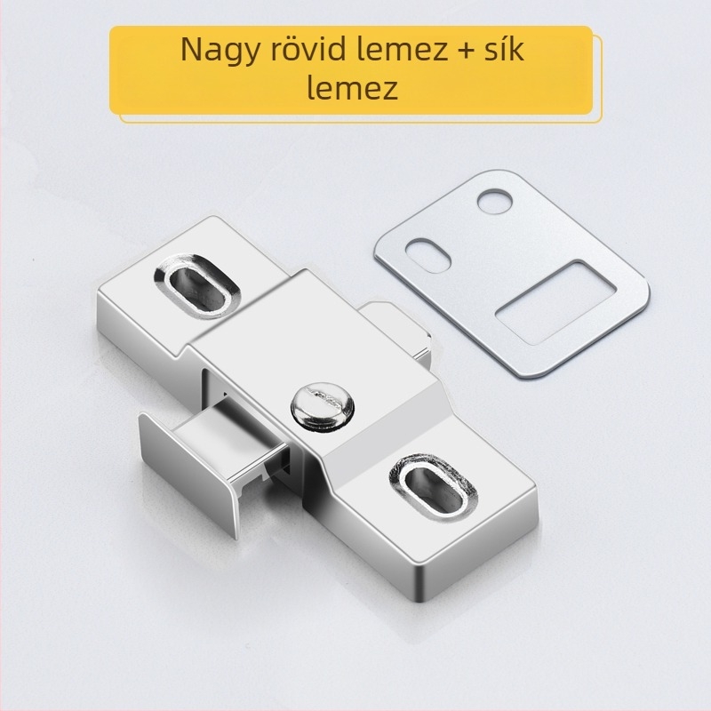 Csúszó ajtó zár vastagított rugócsappal, univerzális kompatibilitás, középső zár anti-fraud, modell 985