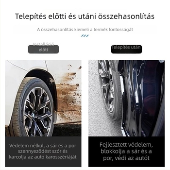 BMW X3 hátsó kerék belső sárvédő belsőburkolat - 2 darab, lágy műanyag