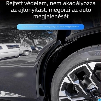 BMW X3 hátsó kerék belső sárvédő belsőburkolat - 2 darab, lágy műanyag