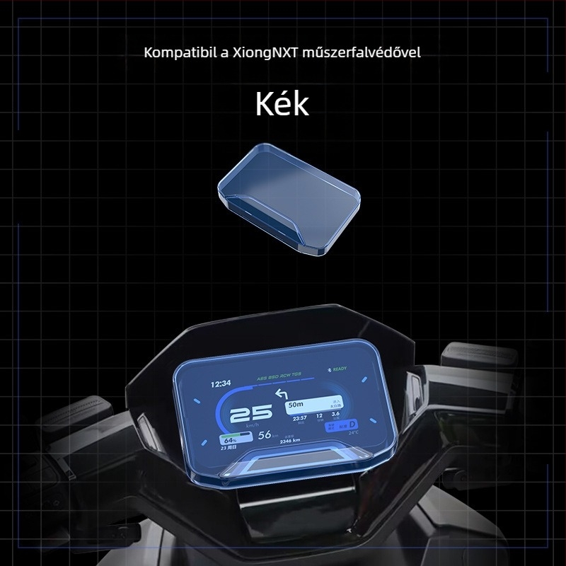 NXt műszerfedél Fujian Super League elektromos járműhöz – vízálló kijelzővédő, karcolásálló műszerburkolat