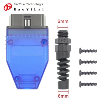 OBD2 autódiagnosztikai dugó, 16 tűs, modell OOBD16P, 12V, 20-60°C