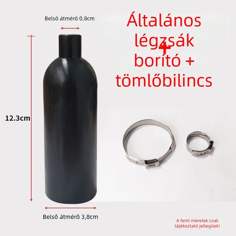 Autó emissziós detektor, Air Bag Ball Skin modell, kerek formájú, 12V, 10–50°C, az autók karbantartásához