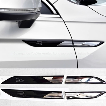 Haopin műanyag karosszéria dekoratív matrica VW Tiguan L/X 2024 — Fender jelzés és oldalsó ajtó jelölés