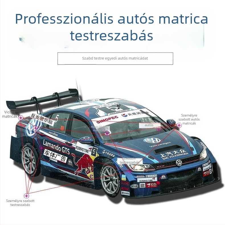 Tigris tematikájú matricák autóhoz