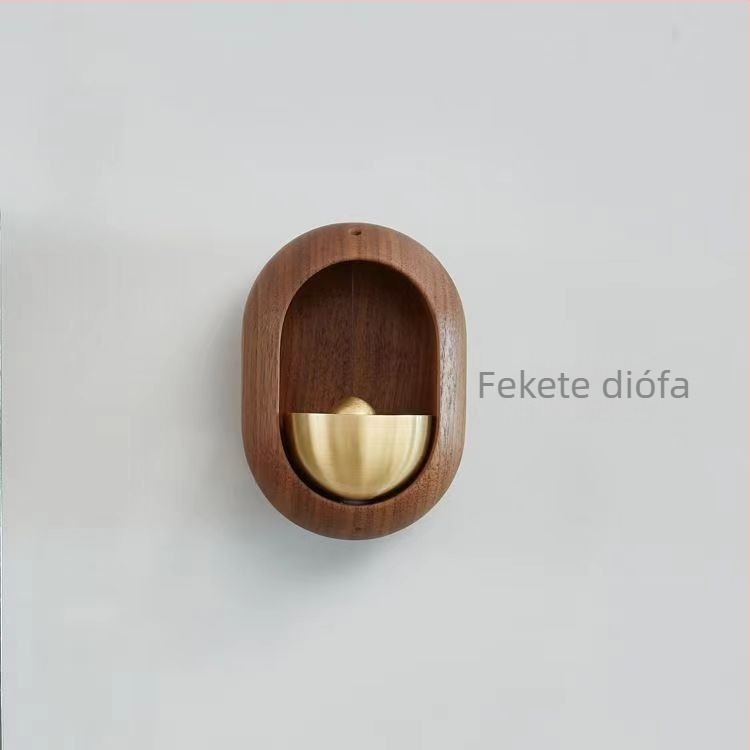 Fém ajtócsengő mágneses rögzítéssel, függő harang, világos luxus stílus, dobozos csomagolás, Folyamat: 1