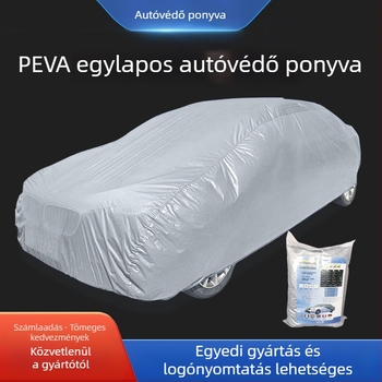 PEVA egyrétegű autóponyva, vízálló és UV-védelmet nyújtó, univerzális minden évszakra, terepjáró járművekhez
