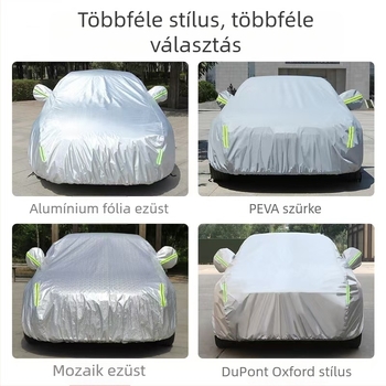 Autófedél – teljes lefedés, nap- és esővédelmi, karcolás elleni védelem, minden évszakra, vastagabb anyag