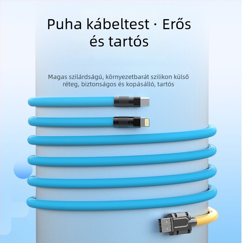 Kussel OTG audió kimeneti adapter kábel Apple és Android telefonokhoz, 480 Mbps, 1–2 m, réz mag