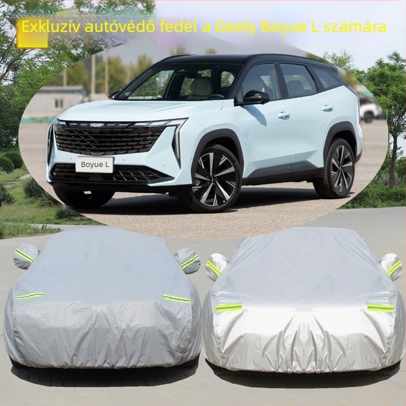 Geely Boyue autóvédő takaró — pamut velúr, Jess the Great
