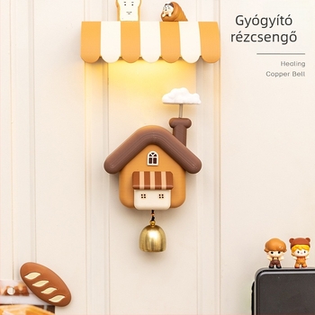 Ajtócsengő medál mágneses rögzítéssel — műanyagból, új kínai stílus, márka Aying Home Furnishings, ajándékba alkalmas