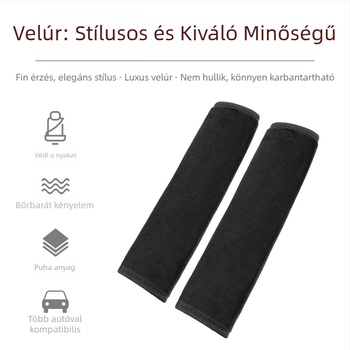 Autó biztonsági öv vállpárna - pamut anyag, súly 0,08 kg, márka MS