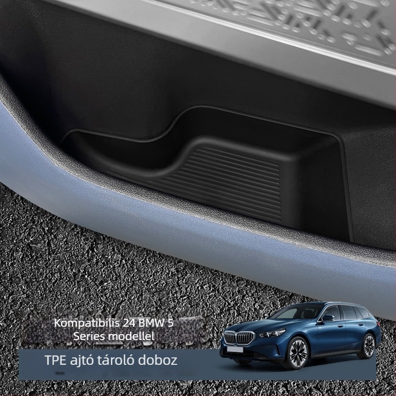BMW 5-ös sor ajtó tároló doboz, TPE anyag, vízálló és nyomásálló, súly 567 g