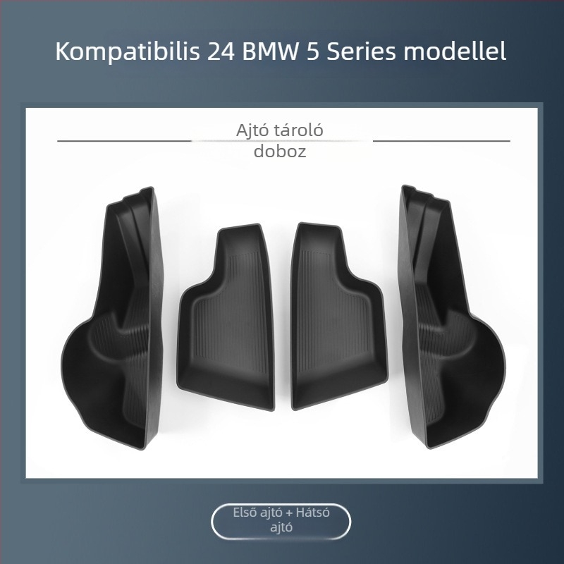 BMW 5-ös sor ajtó tároló doboz, TPE anyag, vízálló és nyomásálló, súly 567 g