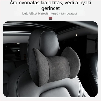 Gél alapú hát-támasz, fejtámla autóhoz, BYD-kompatibilis, nyári használatra, rajzfilmszerű stílus