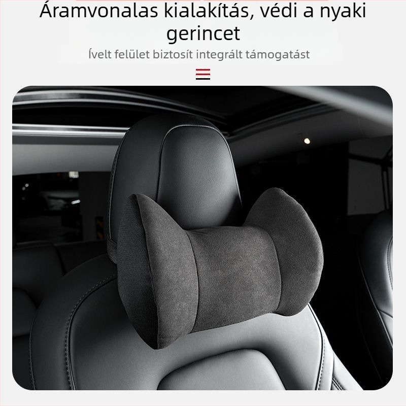 Gél alapú hát-támasz, fejtámla autóhoz, BYD-kompatibilis, nyári használatra, rajzfilmszerű stílus