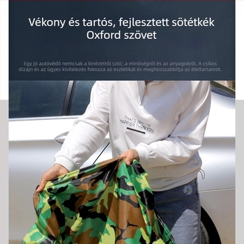 Hoboison testreszabott autóponyva Toyota Corolla, Camry, Levin, RAV4, Crown, Highlander számára — anyag: alumíniumfilm