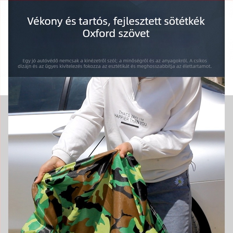Hoboison testreszabott autóponyva Toyota Corolla, Camry, Levin, RAV4, Crown, Highlander számára — anyag: alumíniumfilm