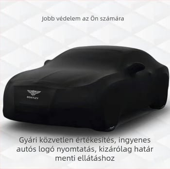 Bentley Flying Spur, Continental és Bentayga autófedező – rugalmas, porálló, teljes lefedettség, napvédő