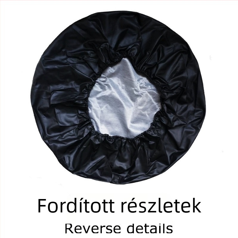 Pótkerékfedél autóhoz, PVC utánzat bőrrel, modell 225/65R17, márka Shengde