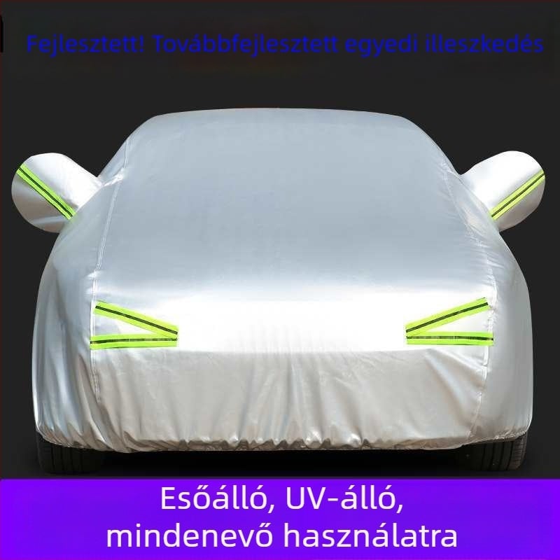Toyota modellekhez: New Levin, Corolla, Camry, RAV4 és Prado – vastag pamut-flís autóvédő borító, eső- és napsütés elleni védelem.