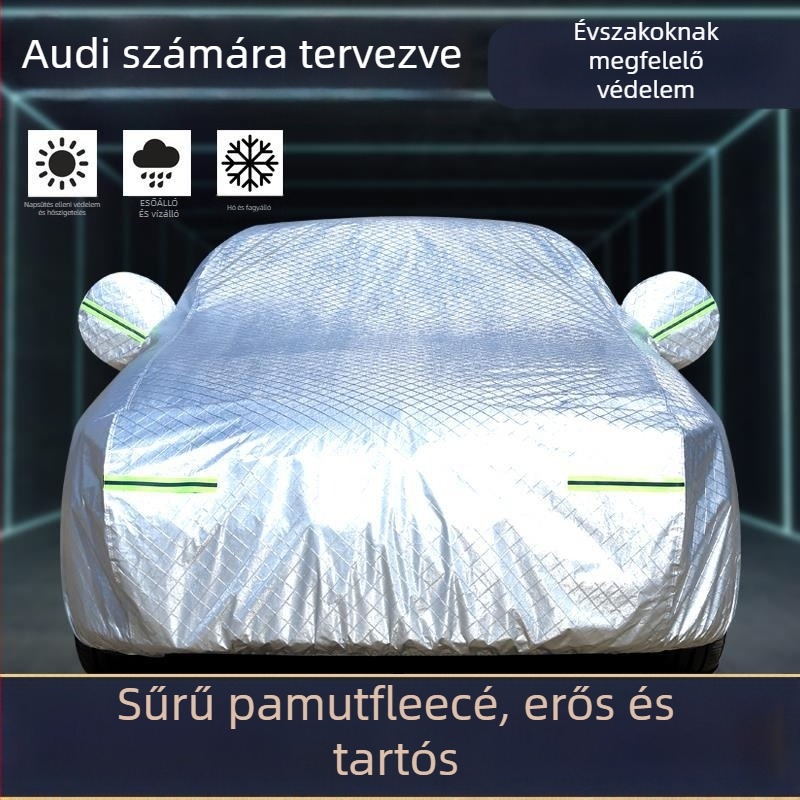 Autóvédő takaró pamut velúrból, testreszabható, kompatibil különféle autómodellekkel, márka Three Turtles, termékkód ltao644401100040