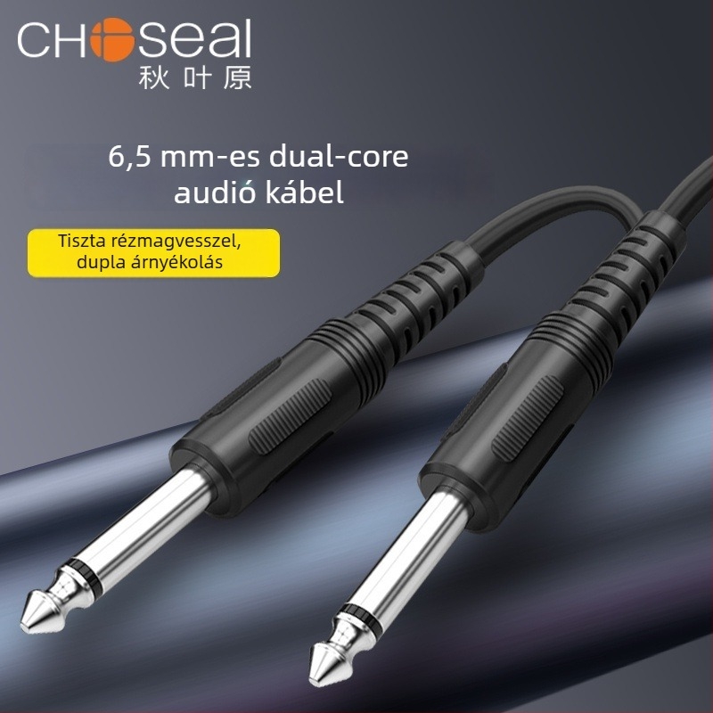 QS6761/QS384 mikrofonkábel hangmixerhez, márka Choseal/Akihabara, PVC burkolat, ROHS tanúsítvány