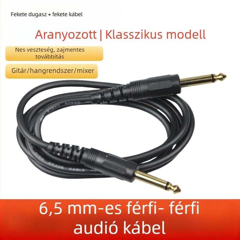 QS6761/QS384 mikrofonkábel hangmixerhez, márka Choseal/Akihabara, PVC burkolat, ROHS tanúsítvány