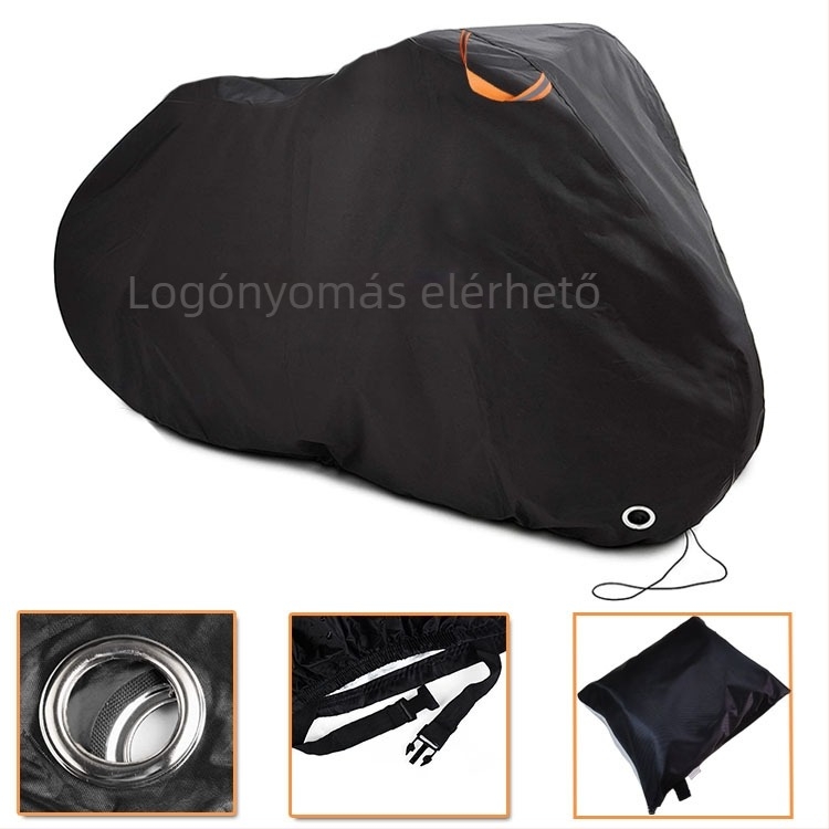 Kerékpárhuzat, 210D Oxford anyag, eső- és porálló, hegyi kerékpárhoz, személyre szabható