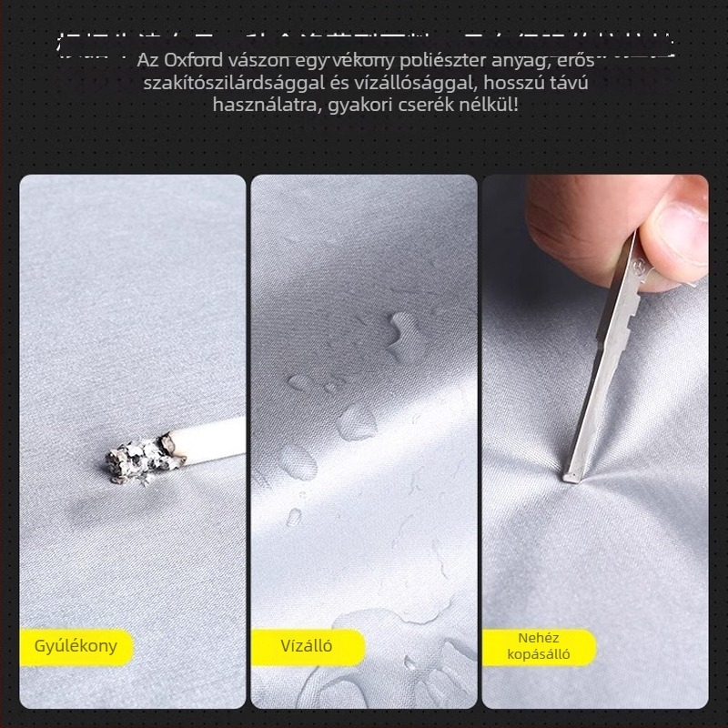 Elektromos jármű fedél – napvédő és esővédő, alumínium fólia, márka Excellent, testreszabható, általános kompatibilitás