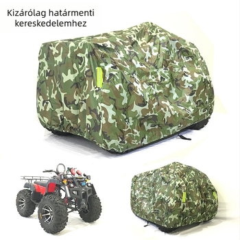 Négykerekű strand buggy védőhuzat — esernyőanyagú textil, súly 0.6 kg, testreszabható, illeszkedik a négykerekű strand buggyhoz