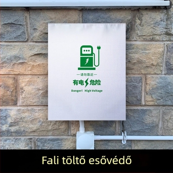 EV töltőoszlop esővédő huzat, vízálló és porálló, vastag Oxford anyagból, napvédő fedél