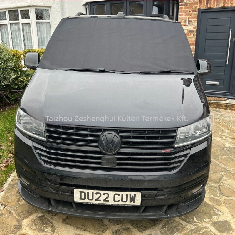 VW T6 RV szélvédő takaró - SHIMAUTO, nylon anyag PVC bevonattal, RV-hez, tömeg 1,4 kg