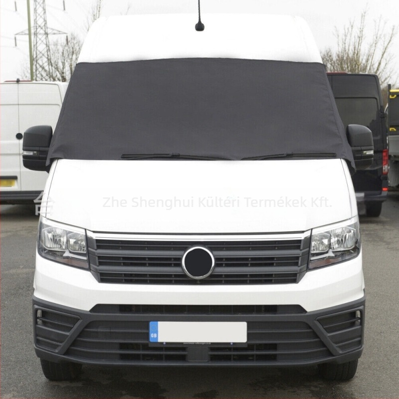 VW T6 RV szélvédő takaró - SHIMAUTO, nylon anyag PVC bevonattal, RV-hez, tömeg 1,4 kg