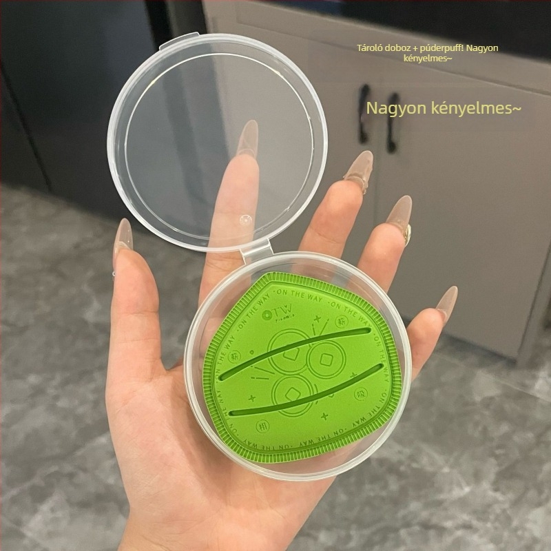 otw Száraz és nedves púderhez használható sminkszivacs – rendkívül puha PU anyag, latexmentes, csepp alakú és szabálytalan forma, 1 csomag