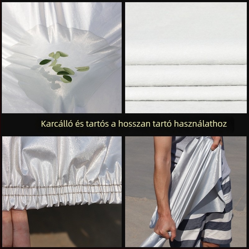 VW univerzális autóponyva Sagitar, Jetta, Magotan, Passat, Bora, Lavida és Tiguan modellekhez, UV védelem és esőállóság